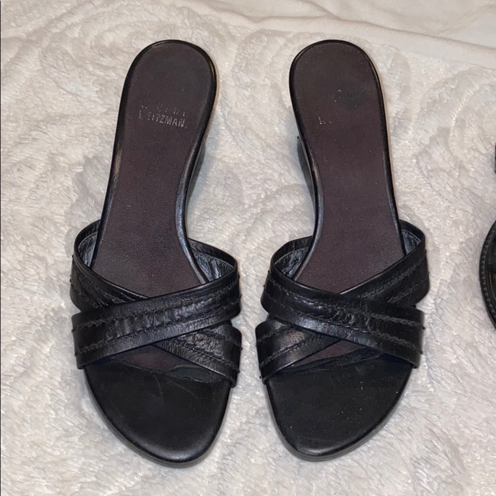Stuart Weitzman wedge sandals size 6.5M